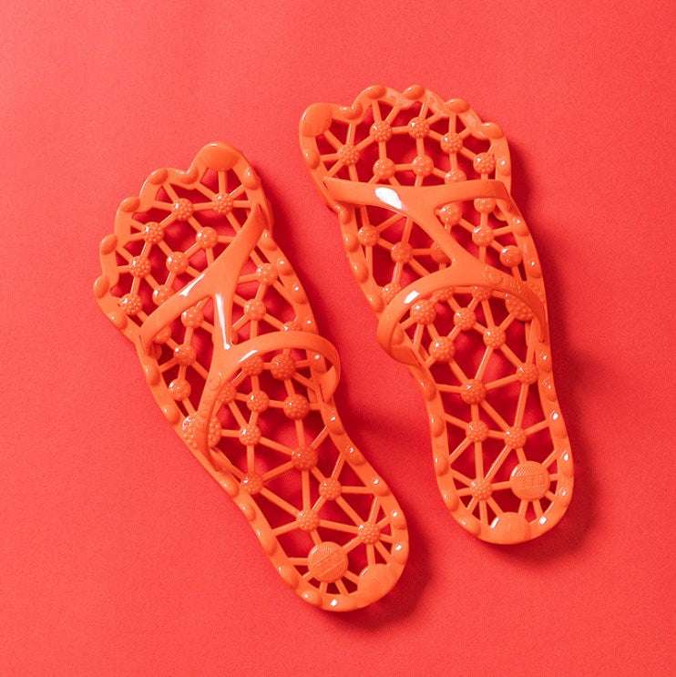 Chaussons de Massage par Acupression pour la Relaxation et le Confort
