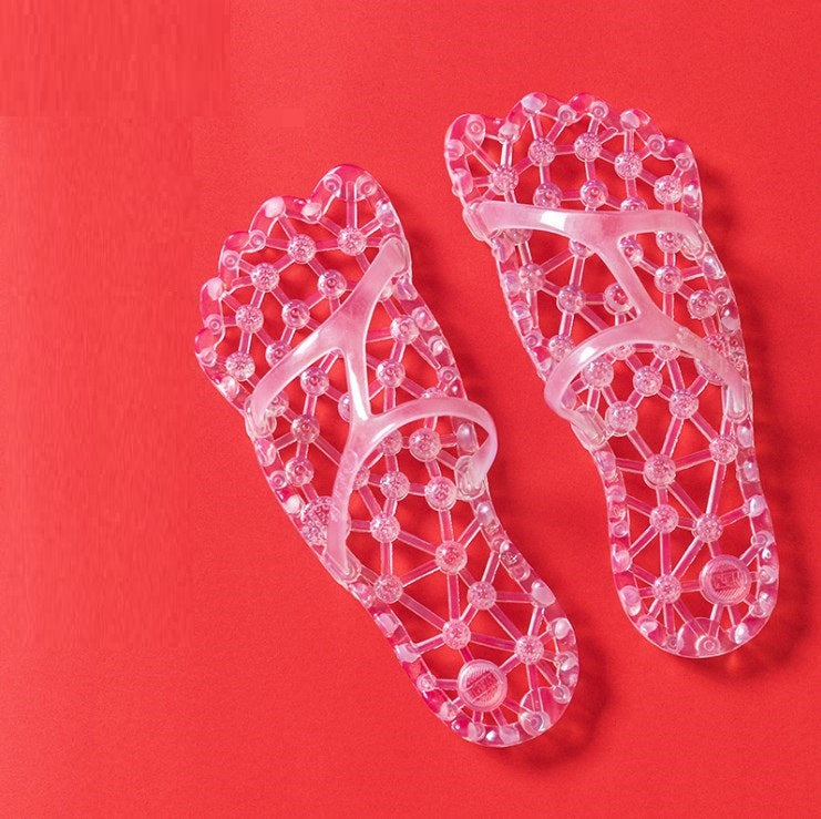 Chaussons de Massage par Acupression pour la Relaxation et le Confort