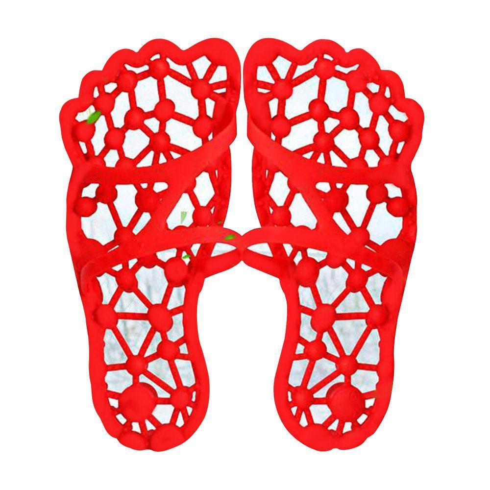 Chaussons de Massage par Acupression pour la Relaxation et le Confort